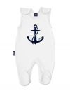 Sleeveless footie NAUTICAL