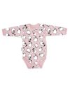 Wrap-over bodysuit PINGUINE LS